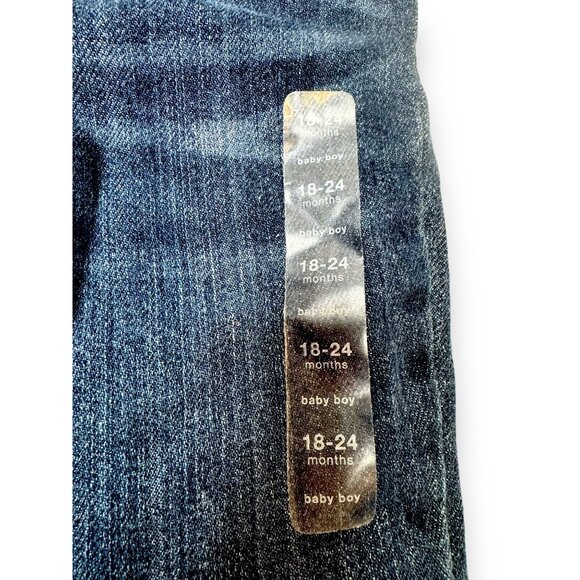 Baby Gap 18-24 months Indigo Denim Lined Jeans new with Tags - Picture 2 of 8